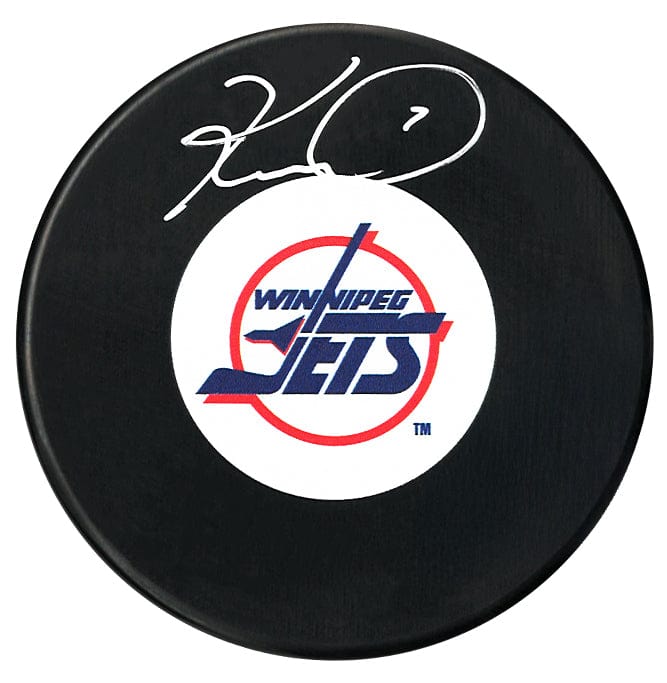 Keith Tkachuk Autographed Winnipeg Jets Puck CoJo Sport Collectables Inc.