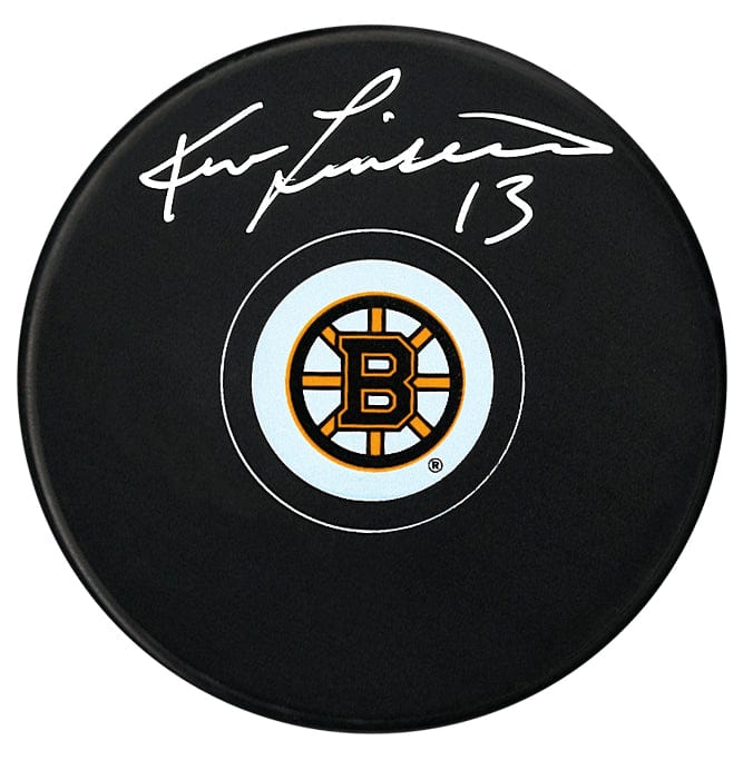 Ken Linseman Autographed Boston Bruins Puck CoJo Sport Collectables Inc.