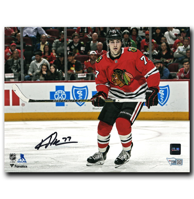 Kirby Dach Chicago Blackhawks Autographed 8x10 Photo CoJo Sport Collectables Inc.