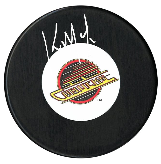 Kirk McLean Autographed Vancouver Canucks Flying Skate Puck CoJo Sport Collectables Inc.