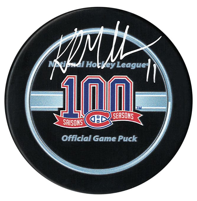 Kirk Muller Autographed Montreal Canadiens Centennial Season Official Puck CoJo Sport Collectables Inc.