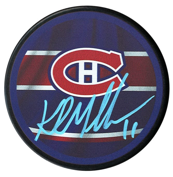 Kirk Muller Autographed Montreal Canadiens Reverse Retro Puck CoJo Sport Collectables Inc.