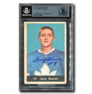 Larry Keenan Autographed 1961-62 Parkhurst