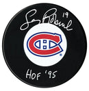 Larry Robinson Autographed Montreal Canadiens HOF Inscribed Puck CoJo Sport Collectables Inc.