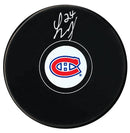 Logan Mailloux Autographed Montreal Canadiens Puck CoJo Sport Collectables Inc.