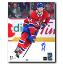 Logan Mailloux Montreal Canadiens Autographed 8x10 Photo (Vertical) CoJo Sport Collectables Inc.