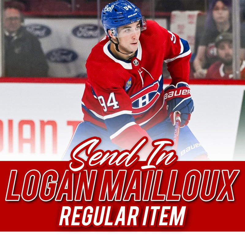 (Send-In) Logan Mailloux Regular Item CoJo Sport Collectables Inc.