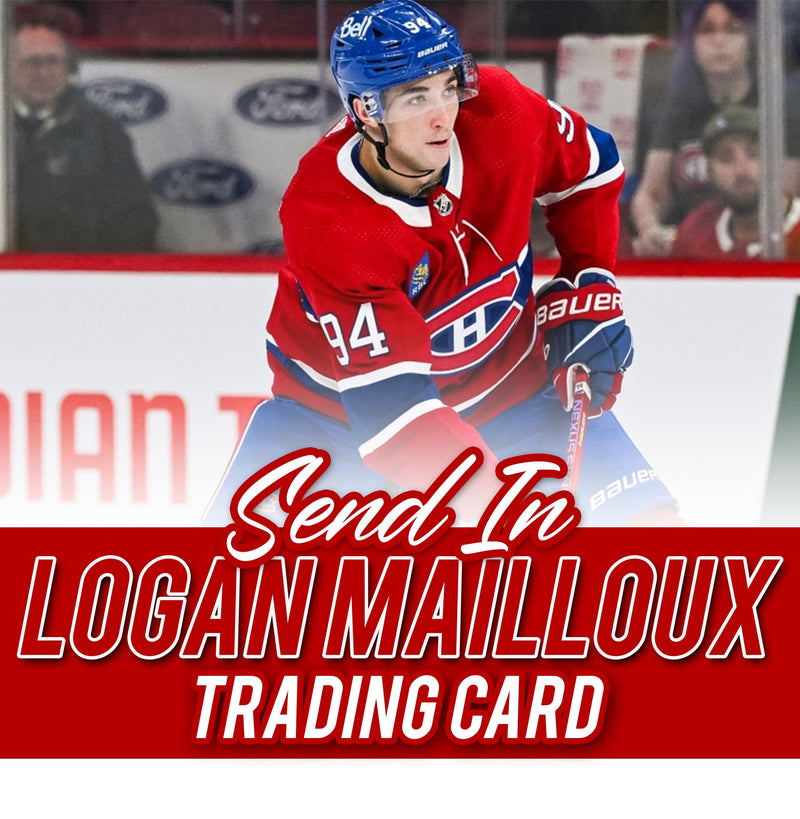 (Send-In) Logan Mailloux Trading Card CoJo Sport Collectables Inc.