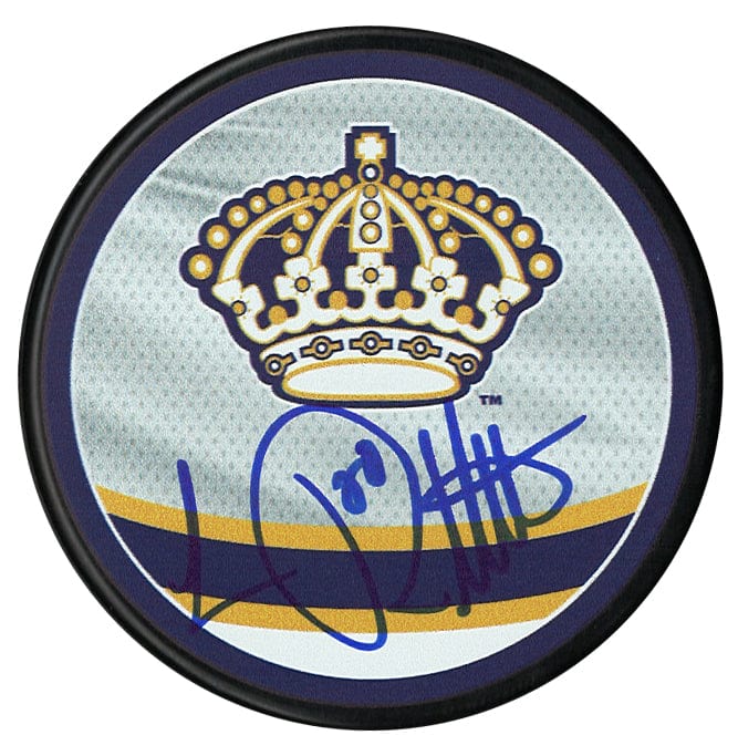 Luc Robitaille Autographed Los Angeles Kings Reverse Retro 2.0 Puck CoJo Sport Collectables Inc.