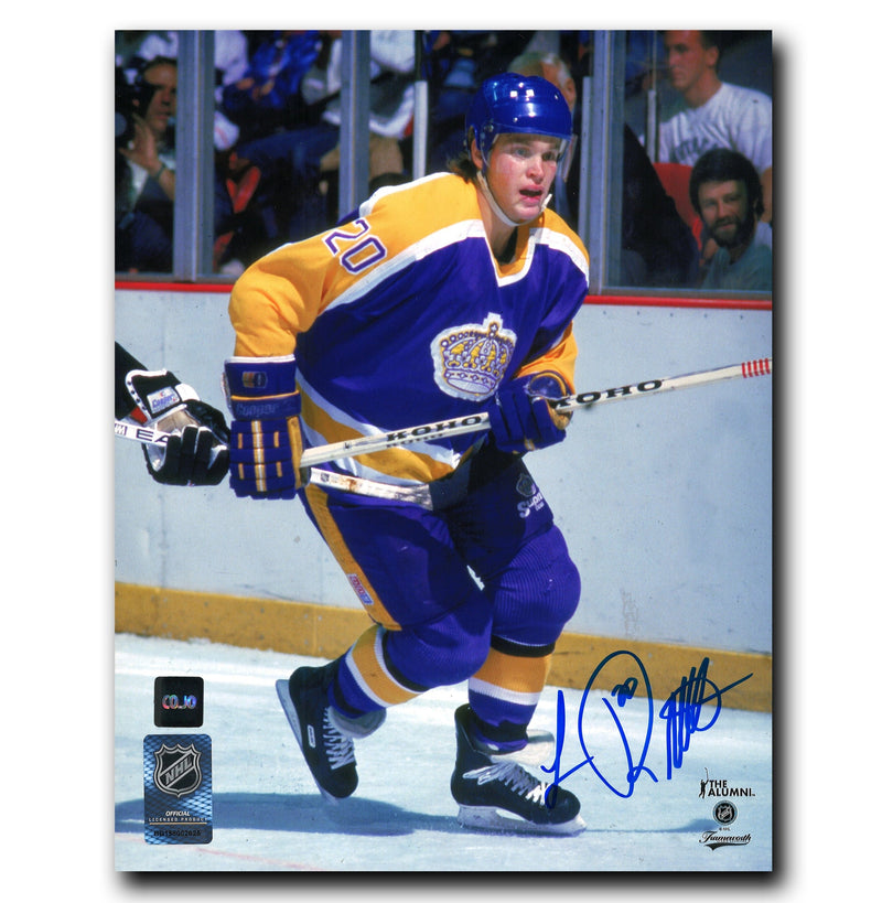 Luc Robitaille Los Angeles Kings Autographed Action 8x10 Photo CoJo Sport Collectables Inc.
