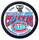 Lyle Odelein Autographed Montreal Canadiens 1993 Stanley Cup Champions Puck