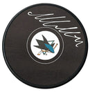 Macklin Celebrini Autographed San Jose Sharks Puck CoJo Sport Collectables Inc.