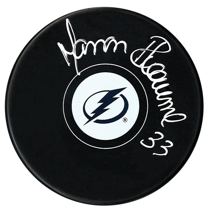 Manon Rheaume Autographed Tampa Bay Lightning Puck CoJo Sport Collectables Inc.