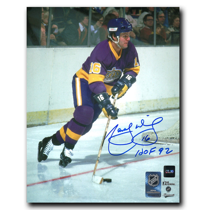 Marcel Dionne Los Angeles Kings Autographed Action 8x10 Photo CoJo Sport Collectables Inc.