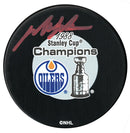 Mark Messier Autographed Edmonton Oilers 1988 Stanley Cup Champions Puck
