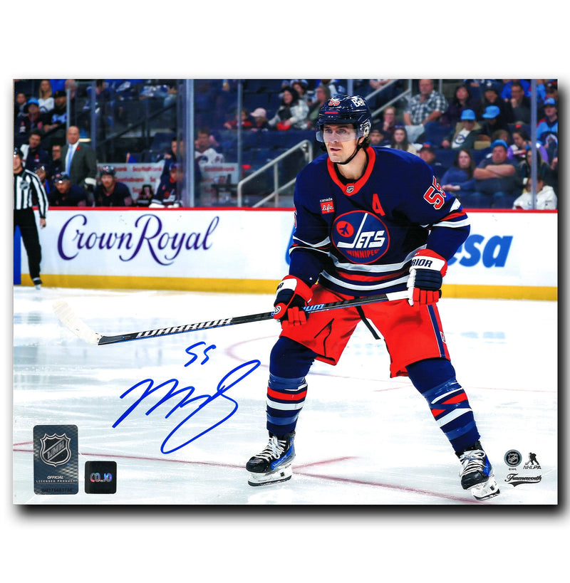 Mark Scheifele Winnipeg Jets Autographed Alternate Horizontal 8x10 Photo CoJo Sport Collectables