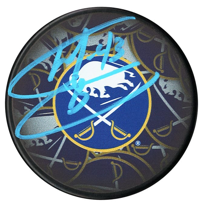 Martin Biron Autographed Buffalo Sabres Clone Puck CoJo Sport Collectables Inc.
