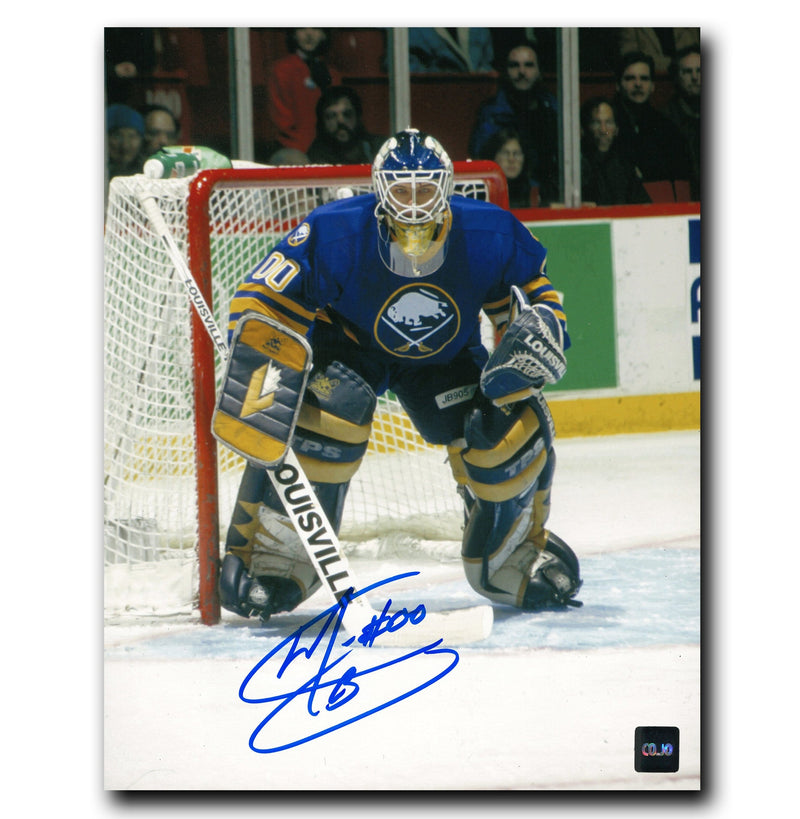 Martin Biron Buffalo Sabres Autographed Crease 8x10 Photo CoJo Sport Collectables Inc.