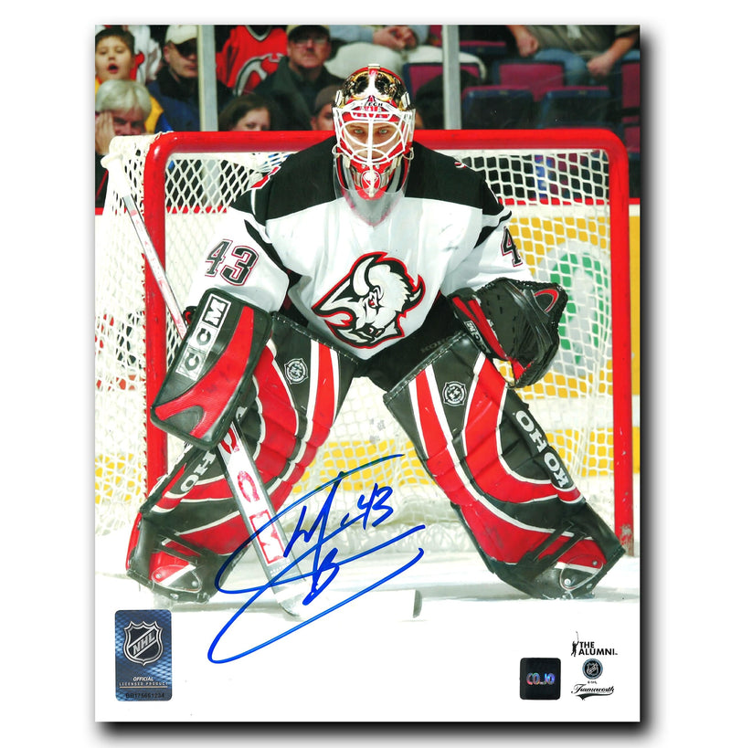 Martin Biron Buffalo Sabres Autographed Goathead 8x10 Photo CoJo Sport Collectables Inc.