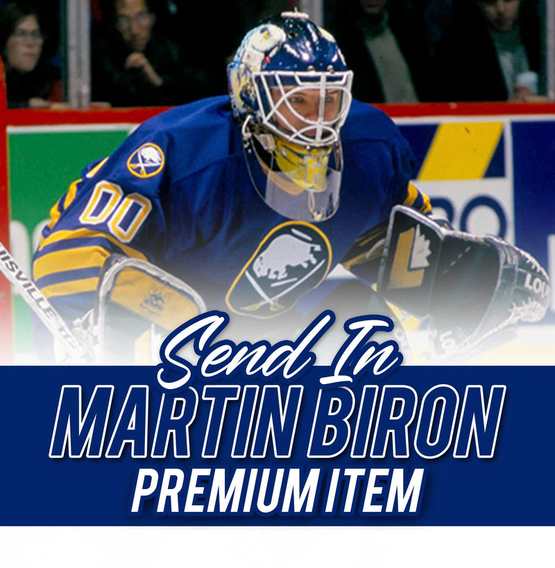 (Send-In) Martin Biron Premium Item CoJo Sport Collectables Inc.