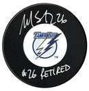 Martin St. Louis Autographed Tampa Bay Lightning
