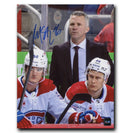 Martin St. Louis Montreal Canadiens Autographed Coaching 8x10 Photo CoJo Sport Collectables