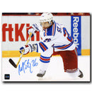 Martin St. Louis New York Rangers Autographed Shooting 8x10 Photo CoJo Sport Collectables
