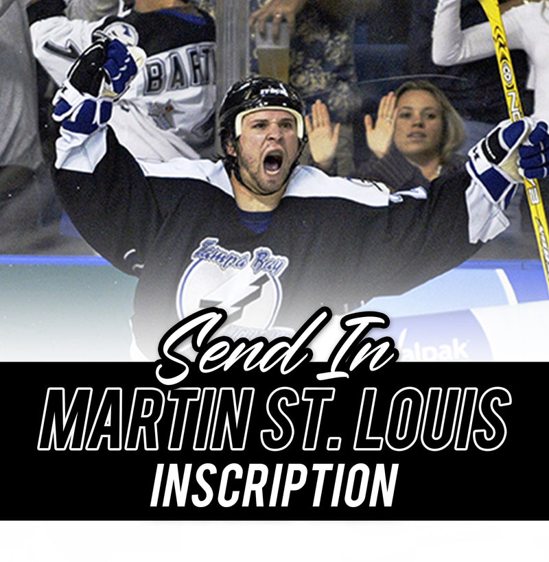 (Send-In) Martin St. Louis Inscription Ticket