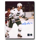 Marty Howe Hartford Whalers Autographed Action 8x10 Photo