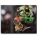Marty Turco Dallas Stars Autographed Mask 8x10 Photo CoJo Sport Collectables