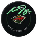 Matt Boldy Autographed Minnesota Wild Official Puck CoJo Sport Collectables Inc.