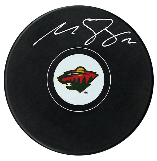 Matt Boldy Autographed Minnesota Wild Puck CoJo Sport Collectables Inc.