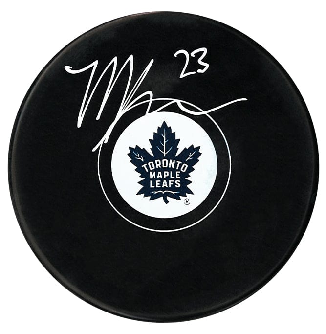 Matthew Knies Autographed Toronto Maple Leafs Puck CoJo Sport Collectables Inc.