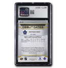 Matthew Knies Autographed UD Debut Dates