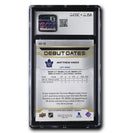 Matthew Knies Autographed UD Debut Dates