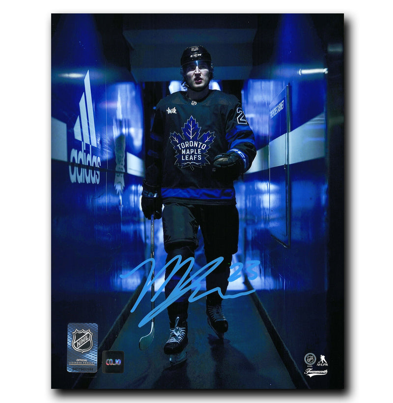 Matthew Knies Toronto Maple Leafs Autographed Bieber Tunnel 8x10 Photo CoJo Sport Collectables Inc.