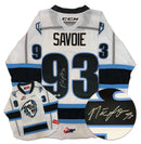 Matthew Savoie Winnipeg Ice Autographed CCM Jersey CoJo Sport Collectables Inc.