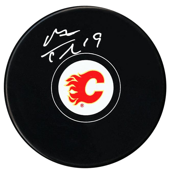 Matthew Tkachuk Autographed Calgary Flames Puck CoJo Sport Collectables Inc.