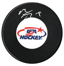 Matthew Tkachuk Autographed Team USA Puck CoJo Sport Collectables Inc.
