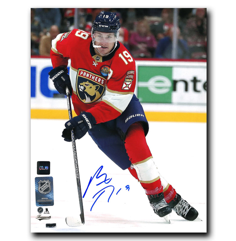 Matthew Tkachuk Florida Panthers Autographed Home 8x10 Photo CoJo Sport Collectables Inc.