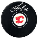Matvei Gridin Autographed Calgary Flames Puck - CoJo Sport Collectables Inc.