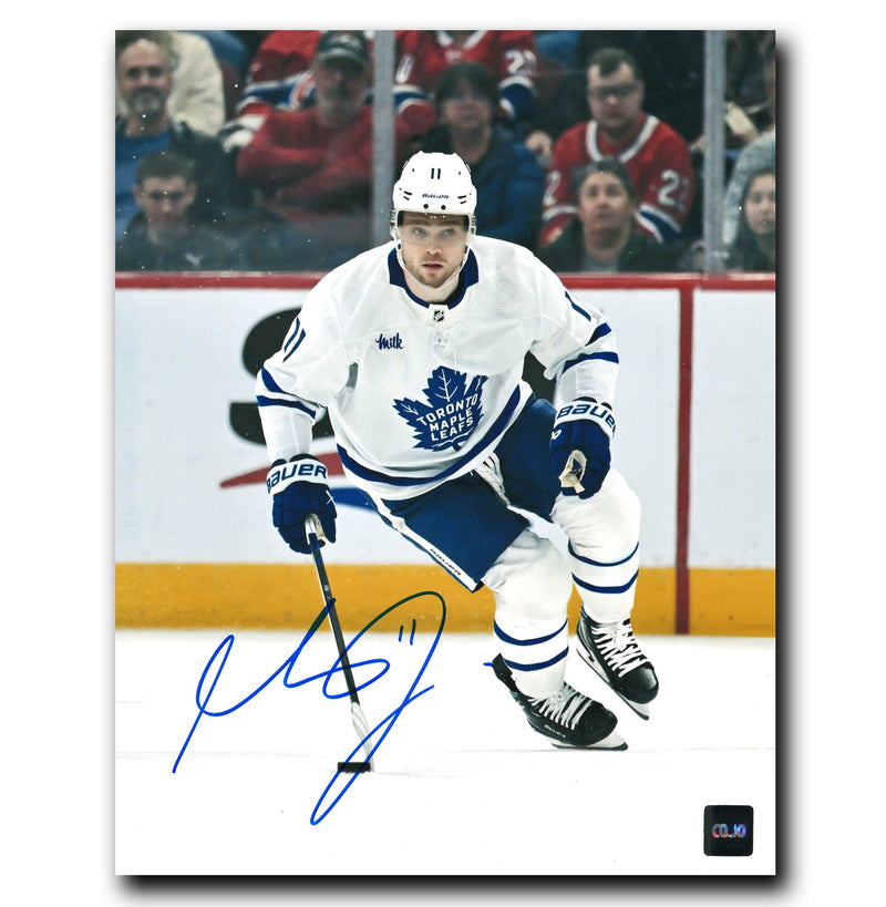 Max Domi Toronto Maple Leafs Autographed Away 8x10 Photo CoJo Sport Collectables Inc.