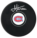 Michael Hage Autographed Montreal Canadiens Puck CoJo Sport Collectables Inc.
