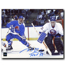 Michel Goulet Quebec Nordiques Autographed Action 8x10 Photo CoJo Sport Collectables Inc.