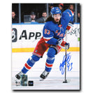 Mika Zibanejad New York Rangers Autographed Action 8x10 Photo CoJo Sport Collectables Inc.
