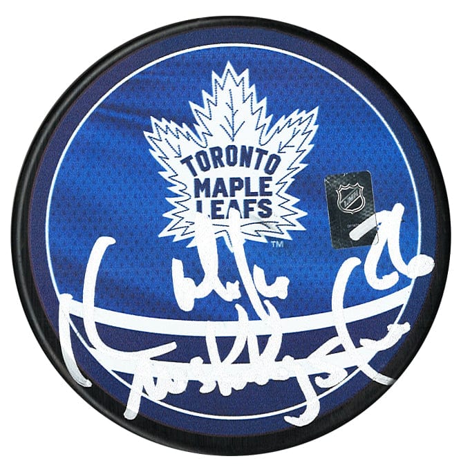 Mike Krushelnyski Autographed Toronto Maple Leafs Reverse Retro 2.0 Puck CoJo Sport Collectables Inc.
