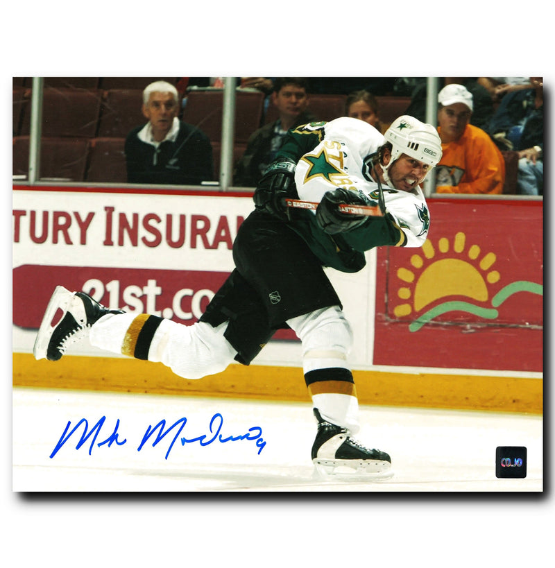 Mike Modano Dallas Stars Autographed Slapshot 8x10 Photo CoJo Sport Collectables Inc.