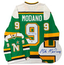 Mike Modano Minnesota North Stars Autographed Fanatics Vintage Jersey