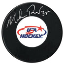 Mike Richter Autographed New York Rangers Team USA Puck CoJo Sport Collectables Inc.