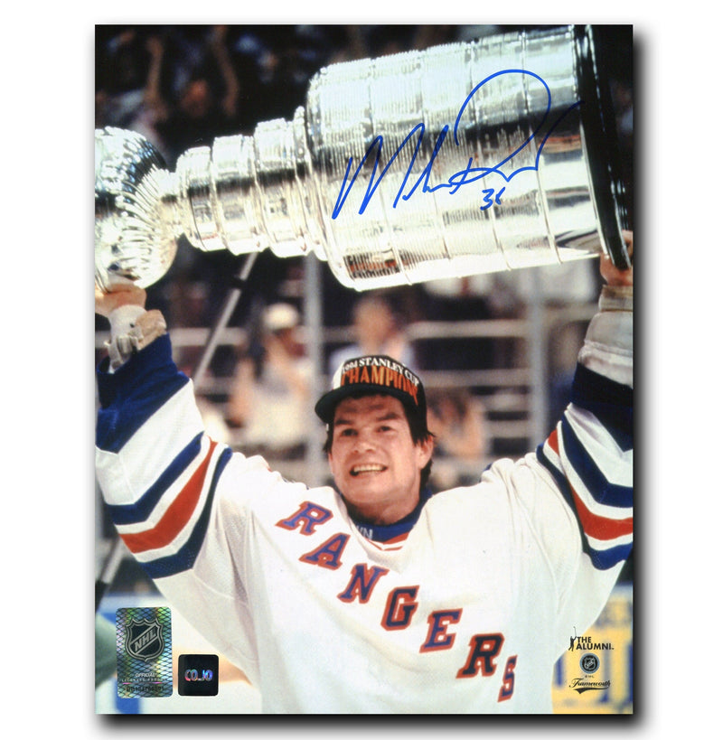 Mike Richter New York Rangers Autographed Stanley Cup 8x10 Photo CoJo Sport Collectables Inc.
